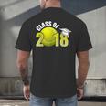 Class Of 2018 Shirts Graduation Senior Tennis Shirt Men's Back Print T-Shirt