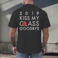 Class Of 2019 Pretty High School Senior GraduationShirt Men's Back Print T-Shirt