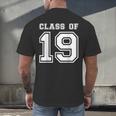 Class Of 2019 Senior Graduation Shirt 2019 Graduate Men's Back Print T-Shirt