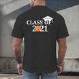 Class Of 2021 Graduation Him Her Basketball Pullover Men's Back Print T-Shirt