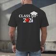 Class Of 2021 Graduation For Him Her Bowling Men's Back Print T-Shirt
