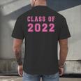 Class Of 2022 High School Graduation Date GraduateShirt Men's Back Print T-Shirt