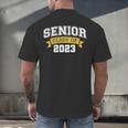 Class Of 2023 Senior 2023 Graduation Senior Boys Girls Men's Back Print T-Shirt