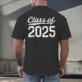 Class Of 2025 Graduation Vintage Freshman Tee T-Shirt Men's Back Print T-Shirt