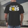 Class Of 2025 Graduation Waterpolo Senior 2025 Men's Back Print T-Shirt