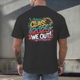 Class Of 2025 We Out Graffiti Graduation 2025 Men's Back Print T-Shirt
