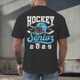 Class Of 2025 Hockey Senior Graduation Graduate Grad Men's Back Print T-Shirt
