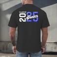 Class Of 2025 Senior 2025 Back To School Graduation Party Men's Back Print T-Shirt