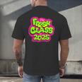 Class Of 2025 Senior Fresh 90s TV Style Retro Graduation Men's Back Print T-Shirt