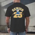 Class Of 2025 Senior 2025 Graduation Senior Boys Girls Men's Back Print T-Shirt