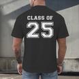 Class Of 2025 Senior Graduation High School Back To School Men's Back Print T-Shirt