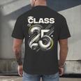 Class Of 2025 Shirt Graduation Senior High School College Men's Back Print T-Shirt