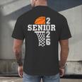 Class Of 2026 Basketball Senior 26 Player Team Graduation Men's Back Print T-Shirt