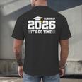 Class Of 2026 2026 School Year Class Of 2026 Graduation Men's Back Print T-Shirt