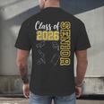 Class Of 2026 Senior 26 High School Graduation -Gold Men's Back Print T-Shirt