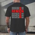 Class Of 2026 Senior Back To School 2026 Graduation 2026 Men's Back Print T-Shirt