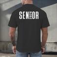 Class Of 2026 Senior Themed Graphic Art Graduation Men's Back Print T-Shirt