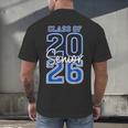 Class Of 2026 Senior Retro Graduation 2026 First Day Vintage Men's Back Print T-Shirt