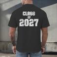Class Of 2027 Shirt Senior Graduation 2027 Men's Back Print T-Shirt