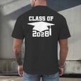 Class Of 2028 T-Shirt School Graduation Pride Tee Men's Back Print T-Shirt