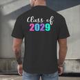 Class Of 2029 Shirt 2nd Grade Onto 3rd Grade Graduation Tee Men's Back Print T-Shirt