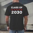Class Of 2030 Shirt New Kindergarten Student Graduation Men's Back Print T-Shirt