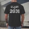 Class Of 2031 Shirts Senior 2031 Graduation Him Her Men's Back Print T-Shirt