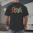 Class Of 2034 Senior Graduate 2034 Graduation Men's Back Print T-Shirt