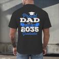 Class Of 2035 Graduation Parents Of Kindergarten Kid Dad Mom Men's Back Print T-Shirt