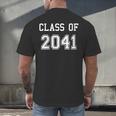 Class Of 2041 Graduation School Future Graduate Men's Back Print T-Shirt