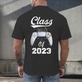 Class Of Gamer 2023 Shirt Graduation Game Boy Graduate Men's Back Print T-Shirt