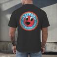 Clifford The Big Red Dog Round Distressed Logo Kids Books Men's Back Print T-Shirt