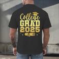 College Grad Class Of 2025 Senior Graduate Graduation Men's Back Print T-Shirt