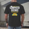 Computer Science Degree Graduation Senior Celebration Grad Men's Back Print T-Shirt