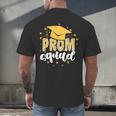Cool Prom Squad 2025 Prom Graduation Party Matching 2025 Men's Back Print T-Shirt