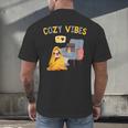 Cozy Vibes Atmospheric Introvert Men's Back Print T-Shirt Cozy Vibes Atmospheric Introvert Men's Back Print T-Shirt