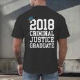 Criminal Justice Major Shirt 2018 Graduate Graduation E Men's Back Print T-Shirt