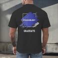Criminology Graduation Graduated Degree University Student Men's Back Print T-Shirt