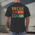 Culinary School Graduation Bake Cooking Chef Cook Men's Back Print T-Shirt