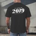 Cute Class Of 2019 Distressed Senior Graduation 2019 Men's Back Print T-Shirt