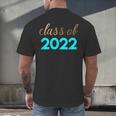 Cute Graduation Shirt Class Of 2022 Shirt Men's Back Print T-Shirt