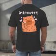 Cute Introvert Graphic Tee Men's Back Print T-Shirt Cute Introvert Graphic Tee Men's Back Print T-Shirt