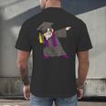 Dabbing Graduate For Graduation Men Dab CuteShirt Men's Back Print T-Shirt