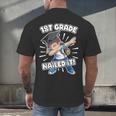 Dabbing Graduation Boy 1st Grade Class Of 2021 Nailed It Men's Back Print T-Shirt