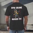Dabbing Graduation Class Of 2025 Girls 5th Grade Nailed It Men's Back Print T-Shirt