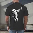 Dabbing Graduation Class Of 2025 Men Graduation Men's Back Print T-Shirt