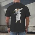Dabbing Graduation Class Of 2025 Woman Graduation Men's Back Print T-Shirt