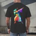 Dabbing Graduation Women Men's Back Print T-Shirt