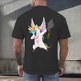 Dabbing Unicorn Graduation Class Of 2019 Women Men's Back Print T-Shirt