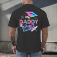 My Daddy Did It Tee Graduation Graduated Dad Proud Children Men's Back Print T-Shirt